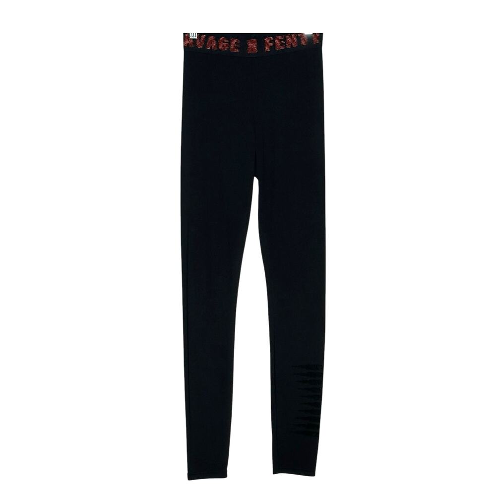 Savage & Fenty black leggings size XS